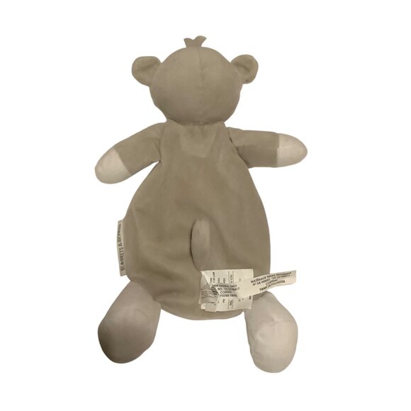 Blankets & Beyond Flat Monkey Plush Lovey 14” Baby Blanky Stuffed Animal Toy 14" - Picture 4 of 6